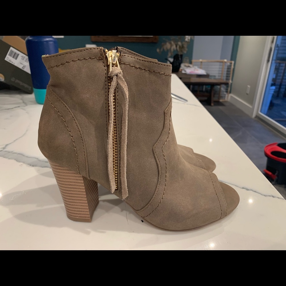 Peep Toe Booties